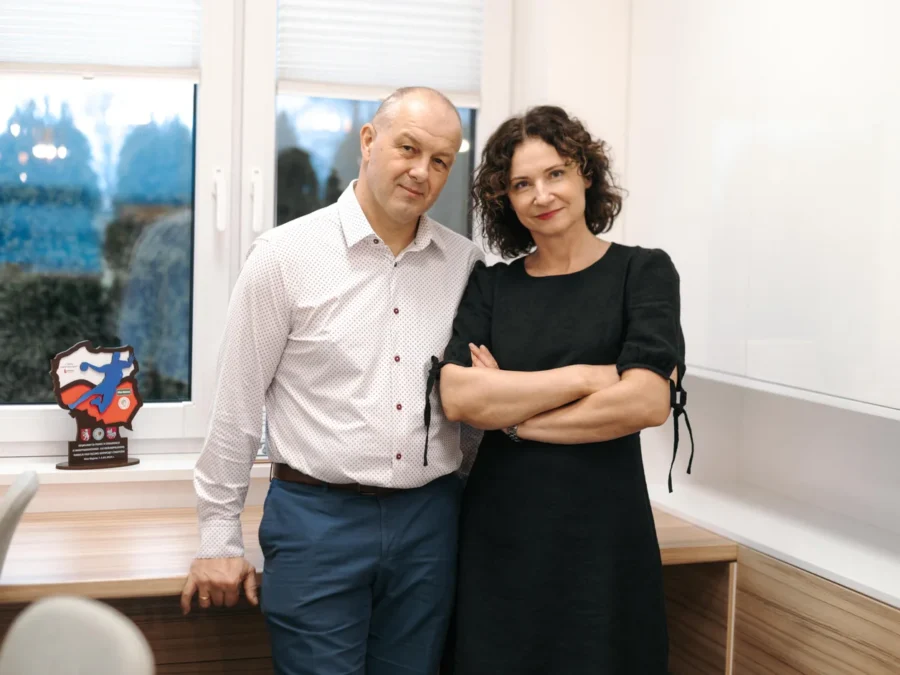 Lekarze weterynarii przychodni LEVET w gabinecie